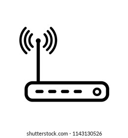 router icon vector template