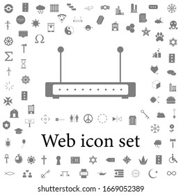 Router icon. web icons universal set for web and mobile
