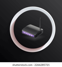 router icon wifi collection of symbols