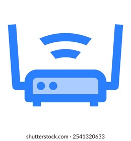 Router icon. router, wifi, modem, network, internet, connection, broadband, wireless, device, signal. Vector icon illustration