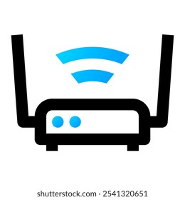Router icon. router, wifi, modem, network, internet, connection, broadband, wireless, device, signal. Vector icon illustration