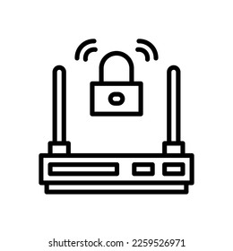 router icon for your website, mobile, presentation, and logo design.