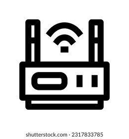 router icon for your website, mobile, presentation, and logo design.