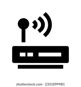 Routersymbol für Ihre Website, Ihr Handy, Ihre Präsentation und Ihr Logo-Design.
