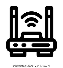 Routersymbol für Ihre Website, Ihr Handy, Ihre Präsentation und Ihr Logo-Design.