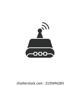Router icons  symbol vector elements for infographic web
