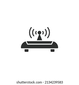 Router icons  symbol vector elements for infographic web