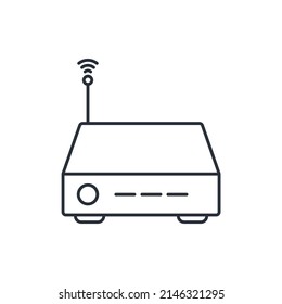 Router icons  symbol vector elements for infographic web