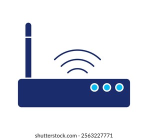 router internet appliance icon isolated
