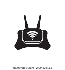 Router or internet modem icon vector illustration design