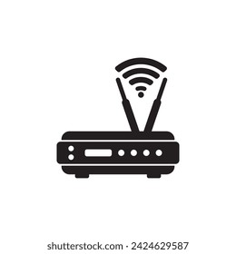 Router or internet modem icon vector illustration design