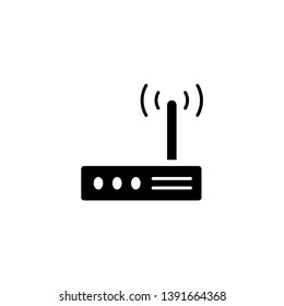 router internet wifi icon vector illustration