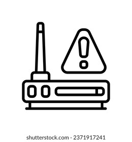 router line icon. vector icon for your website, mobile, presentation, and logo design.