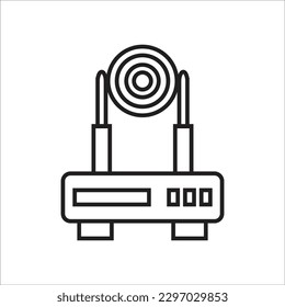 router line new vector icon
