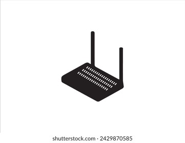 Router logo design,router icon  vector,