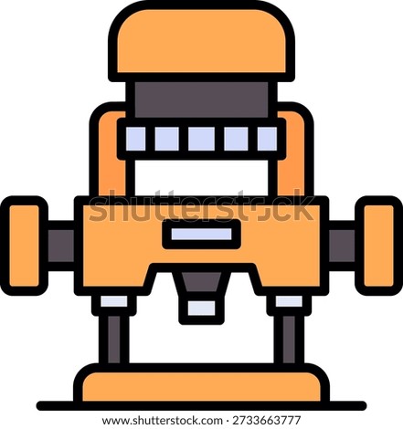 Router Machine New Creative Icon Design Vector