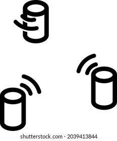 Router Mesh Icon ,Vector Illustration