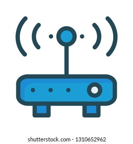 router  modem   antenna  