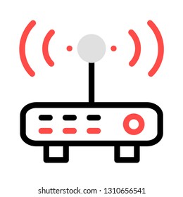 router   modem   signal  