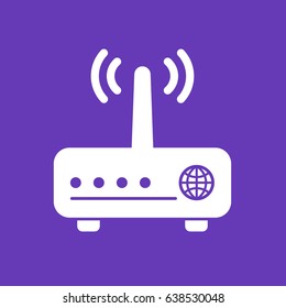 Router, Modem Vector Icon