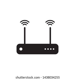 Router Modem Wifi Icon Vector Illustration