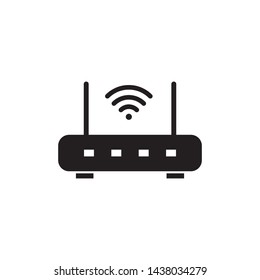 Router Modem Wifi Icon Vector Illustration