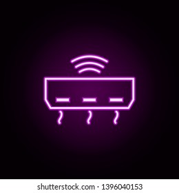 router neon icon. Elements of internet things set. Simple icon for websites, web design, mobile app, info graphics
