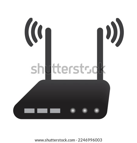 Router vector 2023, Wi-Fi icon vector set. wireless illustration sign collection. signal symbol.