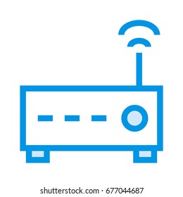 Router vector Icon