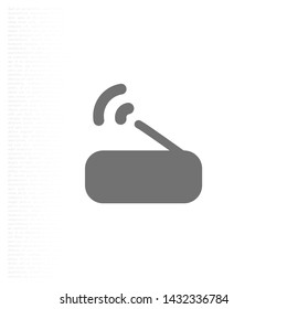 Router Vector icon . Lorem Ipsum Illustration design