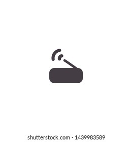 Router Vector icon . Lorem Ipsum Illustration design