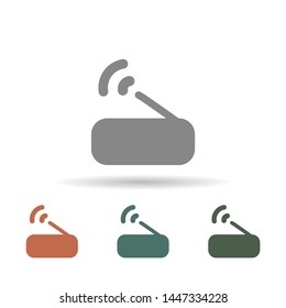 Router Vector icon . Lorem Ipsum Illustration design