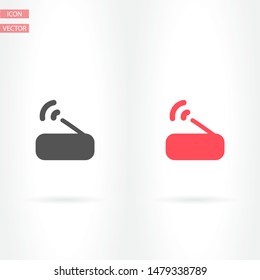 Router Vector icon . Lorem Ipsum Illustration design