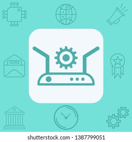 Router vector icon sign symbol