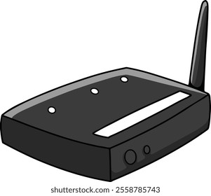 router wifi illustration vector single object