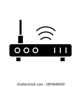 Router, wifi, internet icon vector image. Can also be used for communication. Suitable for use on web apps, mobile apps and print media.