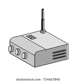 router wifi isolated icon