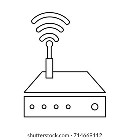 router wifi isolated icon