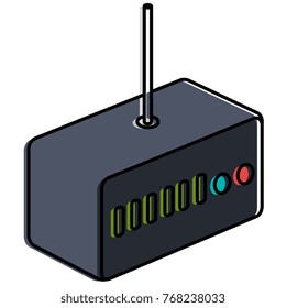 router wifi isolated icon