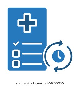 Routine Conditions icon line vector illustration