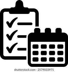 routine life calendar time schedule check tick event 6351