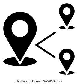 Elemento De Icono De Enrutamiento Para Diseño