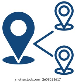 Elemento De Icono De Enrutamiento Para Diseño