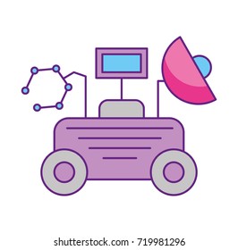 rover space discover exploration and adventure symbol