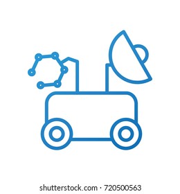 rover space discover exploration and adventure symbol
