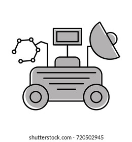 rover space discover exploration and adventure symbol