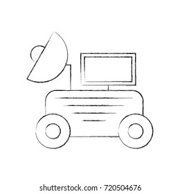 rover space discover exploration and adventure symbol