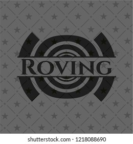 Roving dark emblem. Retro