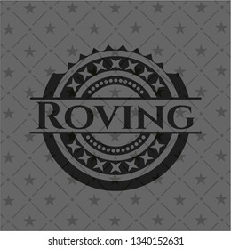 Roving dark icon or emblem
