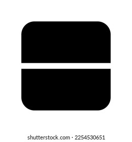 Row Icon Vector Symbol Design Illustration